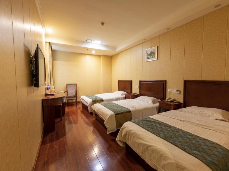 Greentree Inn Jiangsu Wuxi New District Shengang World Express Hotel Exterior photo