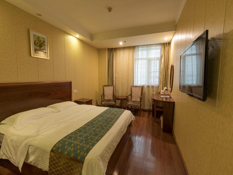 Greentree Inn Jiangsu Wuxi New District Shengang World Express Hotel Exterior photo